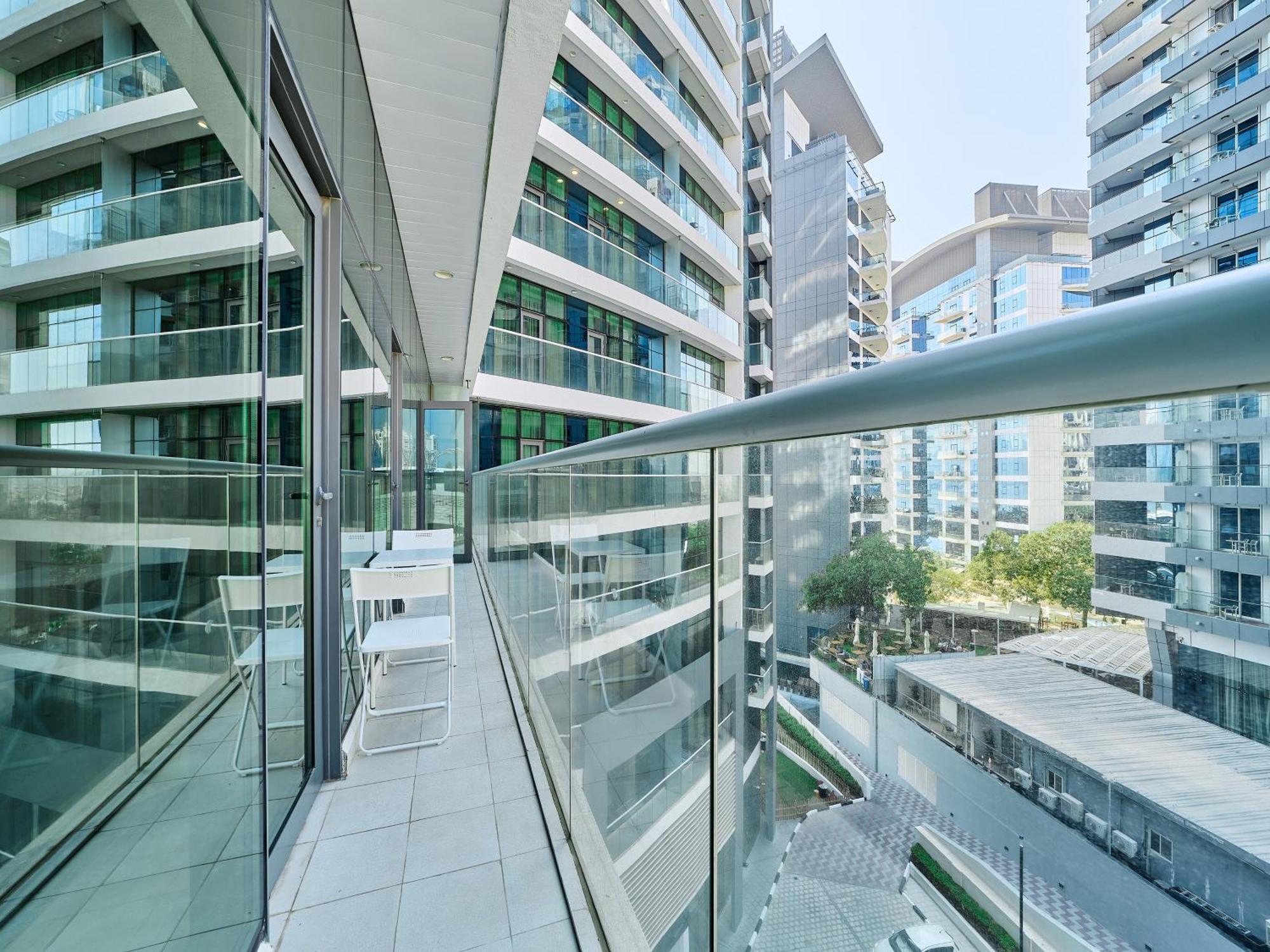 First Class Apartments In Seven Palm With Direct Access To The West Palm Beach And Nakheel Mall 두바이 객실 사진